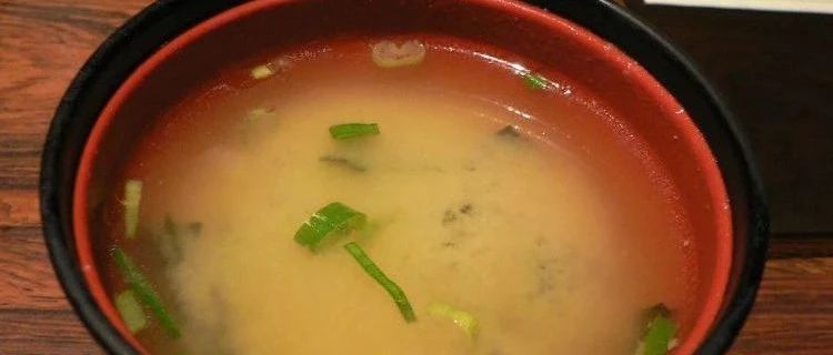 Miso soup: have a bowl of visible convection