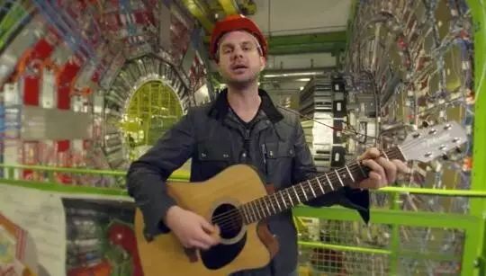 In LHC, he sang a love song for physics.