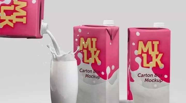 What are the small colors on the milk box for? Look at the process of making it!