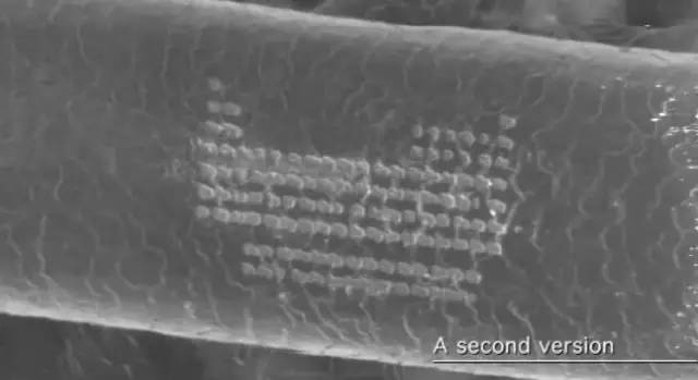 Bean knowledge: the smallest periodic table in the world, carved on a hair