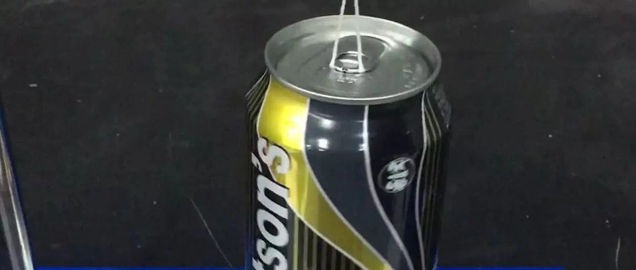 I actually made a steam ball in a can.